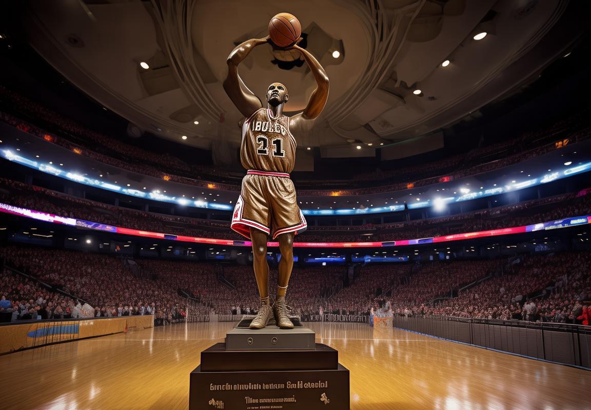 NBA现役退役球星塑铜像荣耀名单：球星风采与杜兰特落选之谜